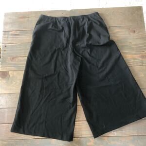 New York & Company black bleecker culotte cityknit women's size medium NEW